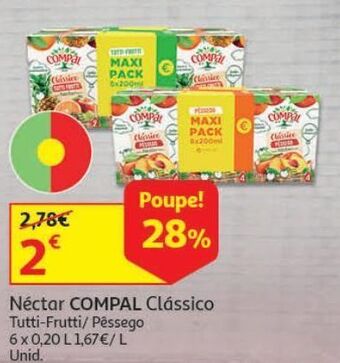 Auchan Néctar compal promoção