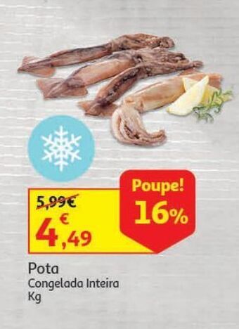 Auchan Pota congelada inteira kg promoção