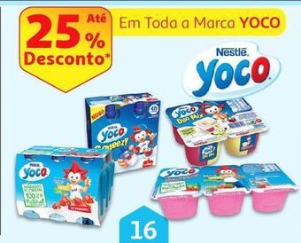 Auchan Iogurtes liquido yoco promoção