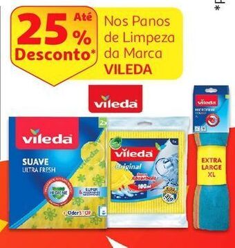 Auchan Pano multiusos vileda promoção