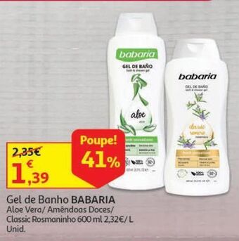 Gel banho babaria