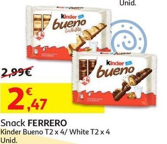 Auchan Snack ferrero promoção