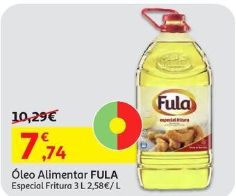 Auchan Óleo alimentar fula:especial fritura 3l promoção