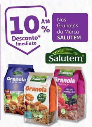 Auchan Granola salutem promoção