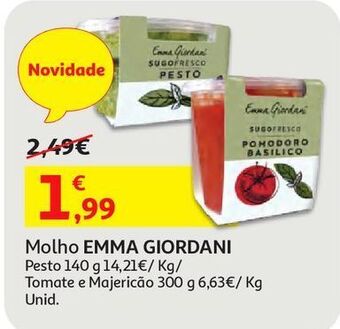 Auchan Molho emma giordani promoção