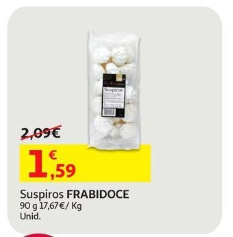 Auchan Suspiros fabridoce:90 g promoção