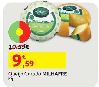 Queijo curado milhafre:kg