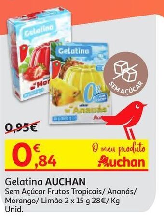 Auchan Gelatina auchan promoção