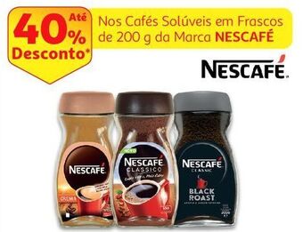 Auchan Café solúvel nescafé promoção