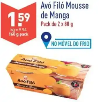 ALDI Avó Filó Mousse de Manga 2x80g promoção