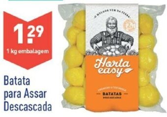 ALDI Batata para Assar Descascada 1kg promoção