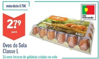 ALDI Ovos do Solo Classe L promoção