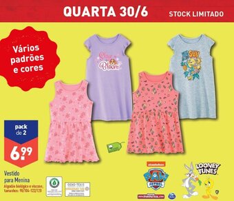 ALDI Vestido para Menina promoção