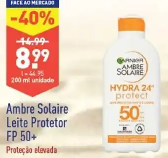 ALDI Ambre Solaire Leite Protetor FP 50+ 200ml promoção