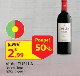 Vinho tuella douro tinto 0,75 l