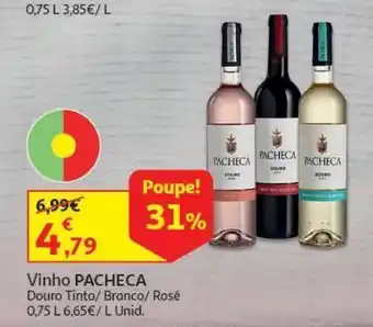 Vinho pacheca douro