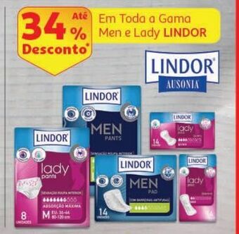 Auchan Pensos incontinência lindor promoção