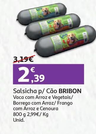 Auchan Salsicha bribon promoção