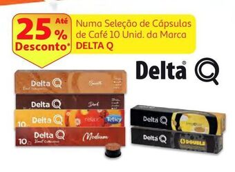 Auchan Cápsulas café delta q promoção