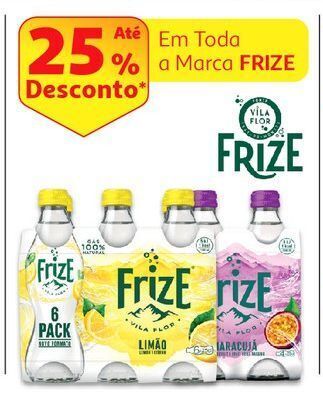 Auchan Bebida c/ gás frize promoção