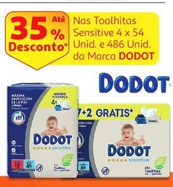 Auchan Toalhitas dodot promoção