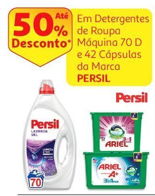 Auchan Detergente roupa persil promoção