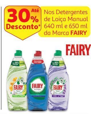 Detergente loiça manual fairy