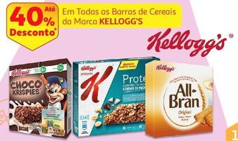 Auchan Barras cereais kellogg's promoção