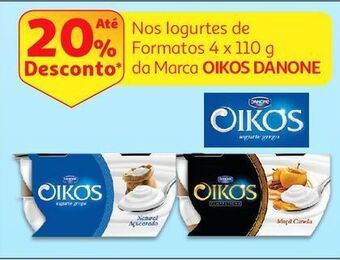 Auchan Iogurte grego oikos danone promoção