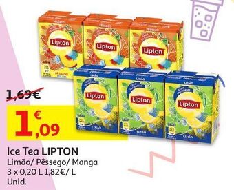 Auchan Ice tea lipton promoção