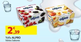 Auchan Yofu alpro promoção