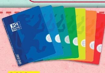 Auchan Caderno agrafado oxford promoção