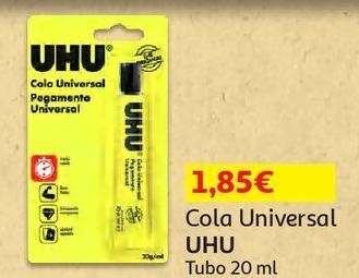 Auchan Cola universal uhu:tubo 20ml promoção
