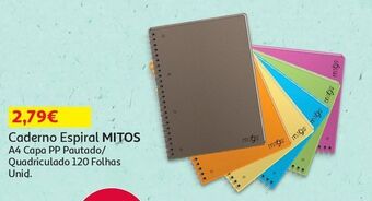 Caderno espiral mitos