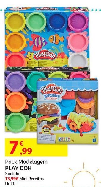 Auchan Pack modelagem play-doh promoção