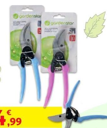 Auchan Tesoura poda bypas garden star20 cm promoção