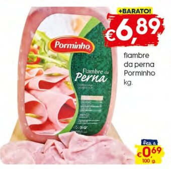 Bolama Fiambre da Perna Porminho 1kg promoção