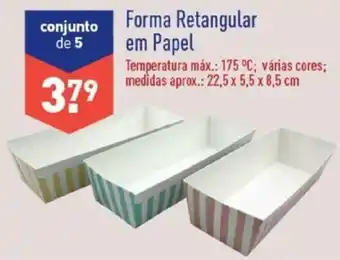 ALDI Forma Rectangular em Papel promoção