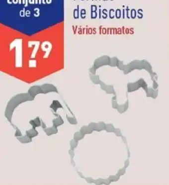 ALDI Formas de Biscoitos promoção