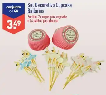Set Decorativo Cupcake Bailarina