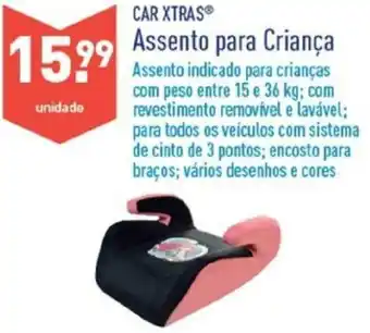 ALDI Car Xtras Assento para Criança promoção
