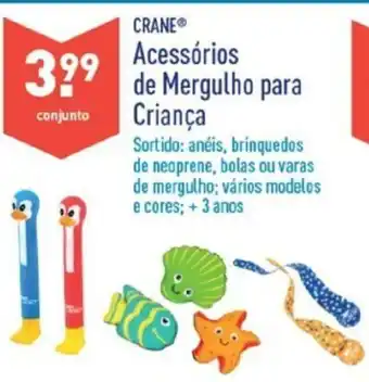ALDI Crane Acessórios de Mergulho para Criança promoção