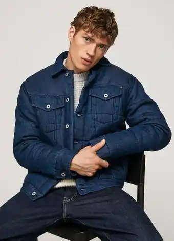 Pepe Jeans Casaco ganga não elástica barnet promoção