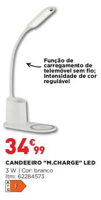 Bricomarché Candeeiro "M.Charge" Led promoção