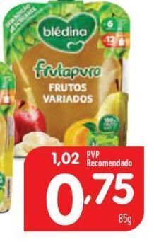 Polpa de frutas blédina