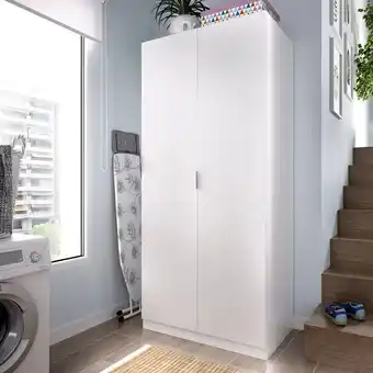 Conforama Roupeiro 80cm 2 portas practik promoção