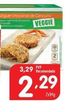 Minipreço Comida vegetariana promoção