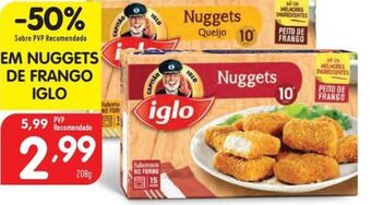 Nuggets de frango iglo