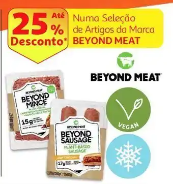 Auchan Salsicha vegetal beyond meat promoção