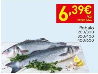 Recheio Robalo promoção
